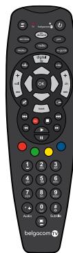 BELGACOM INTERNET-TV - La télécommande communique avec votre télévision - 1