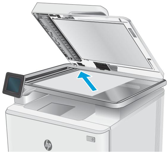 HP COLOR LASERJET PRO M281FDW - Télécopie à partir du scanner à plat - 1