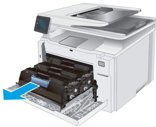 HP COLOR LASERJET PRO M281FDW - Retrait et remplacement des cartouches de toner - 2