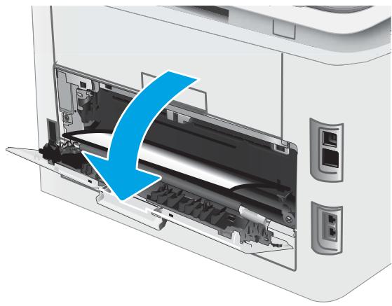 HP COLOR LASERJET PRO M281FDW - Elimination des bourrages papier au niveau de la porte arrêté et de l'unité de fusion - 2