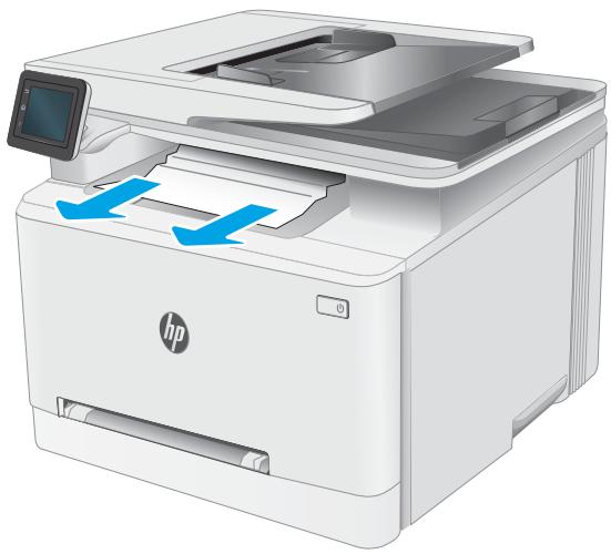HP COLOR LASERJET PRO M281FDW - Elimination des bourrages papier dans le bac de sortie - 3