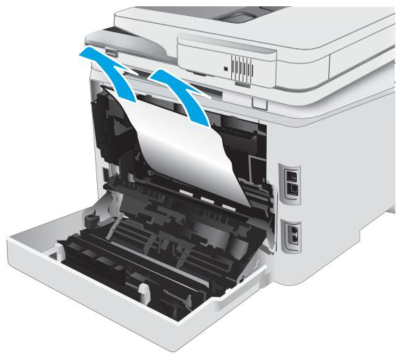 HP COLOR LASERJET PRO M281FDW - Elimination des bourages papier dans l'unité recto verso (modèles recto verso uniquement) - 4