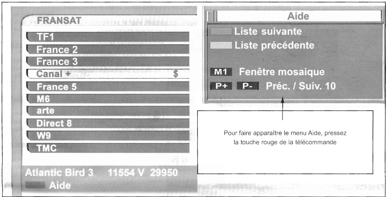 WISI OR03S - MENU EN RECHERCHE - 4
