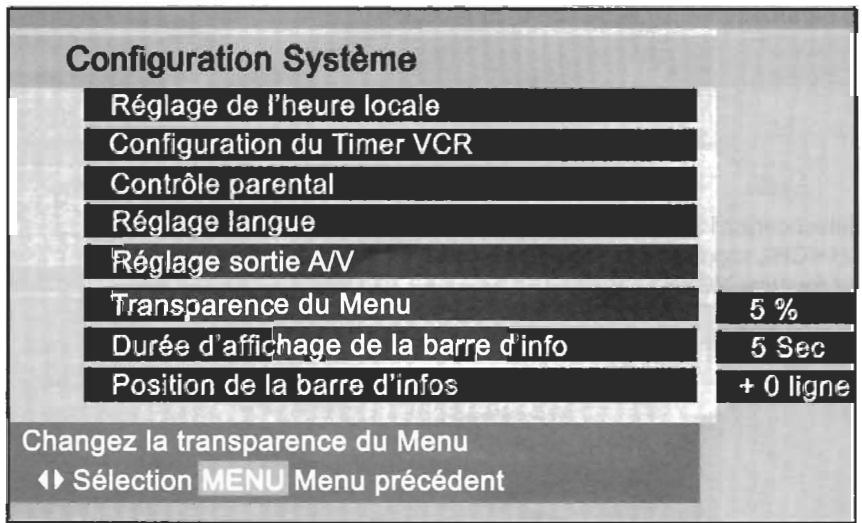 WISI OR03S - Réglage de l'heure : - 2