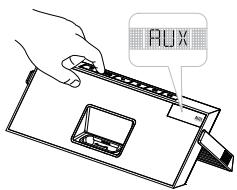 ALTEC LANSING IMT620 - Écouter un iPod non inséré ou un autre dispositif portable - 2