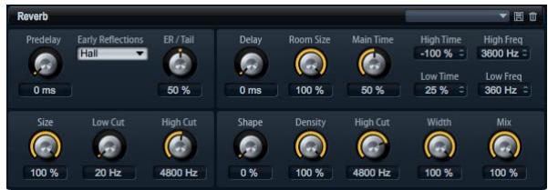 STEINBERG HALION SONIC - Reverb (Hall) - 1