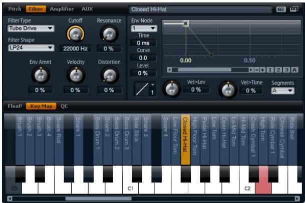 STEINBERG HALION SONIC - Die Pitch-Hullkurve - 1
