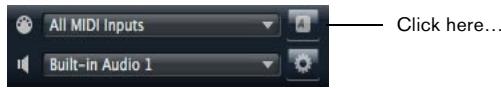 STEINBERG HALION SONIC - The Key Commands dialog - 1