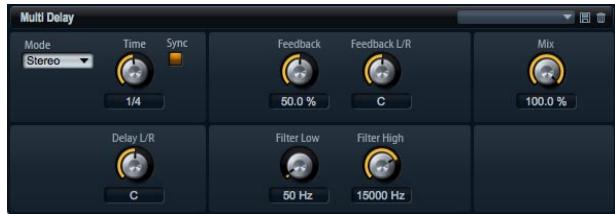 STEINBERG HALION SONIC - Multi Delay - 1