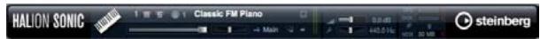 STEINBERG HALION SONIC - Logo steinberg et boite de dialogue about - 1