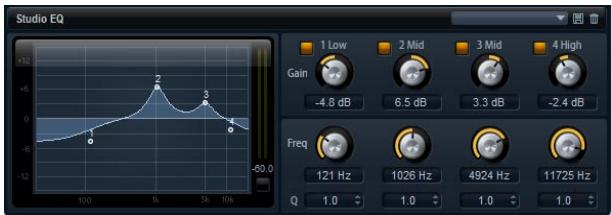 STEINBERG HALION SONIC - Studio EQ - 1