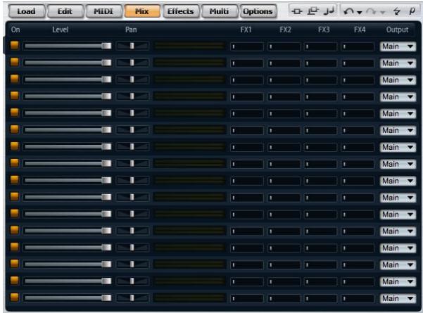 STEINBERG HALION SONIC - Mix page - 1
