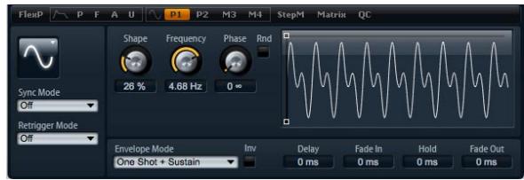 STEINBERG HALION SONIC - LFO pages - 1