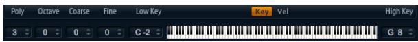 STEINBERG HALION SONIC - Key range (Low Key, High Key) - 1