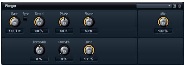 STEINBERG HALION SONIC - Flanger - 1