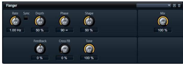 STEINBERG HALION SONIC - Flanger - 1