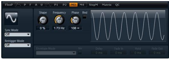 STEINBERG HALION SONIC - LFO pages - 2