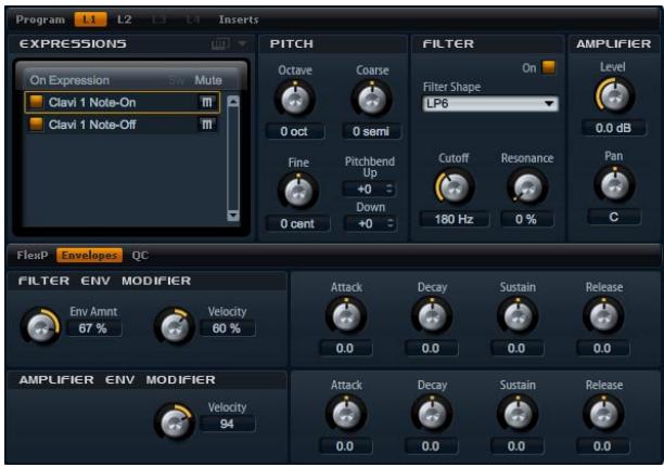 STEINBERG HALION SONIC - Instrument layer - 1