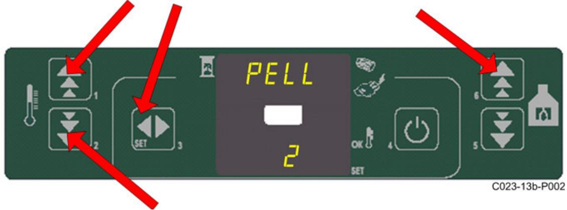 ARCO JESSICA - Sélection du type de pellet - 1