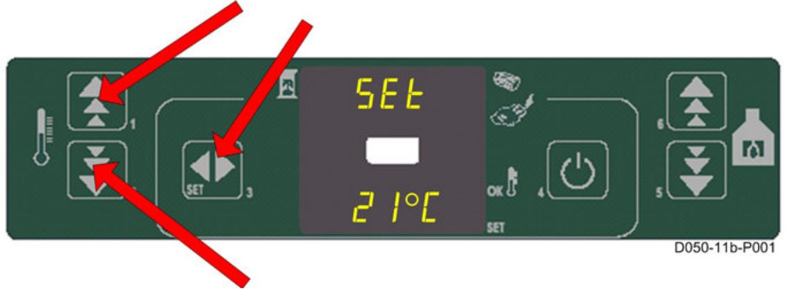 ARCO JESSICA - Modification de la température ambiente souhaitatione - 1