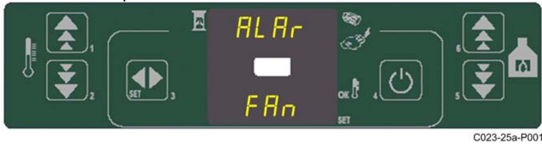 ARCO JESSICA - Alarmé défaut du ventilateur des fumées - 1