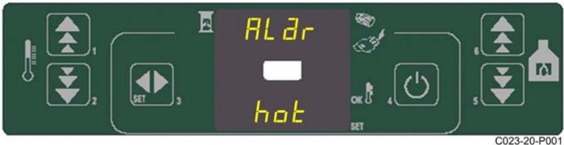 ARCO JESSICA - Alarme température fumées trop haute - 1