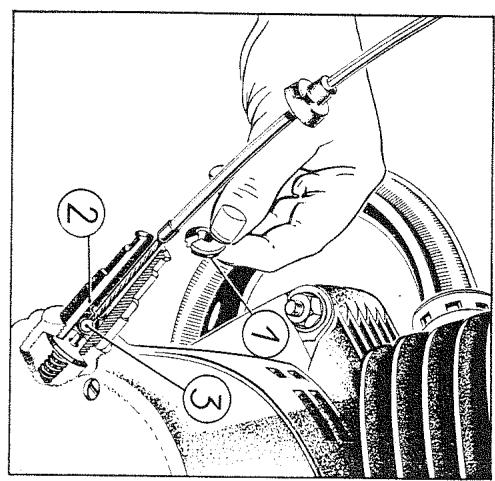 MZ TS 250 - Vidange de la boîte de vitesses - 3
