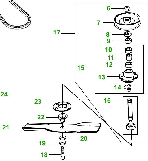 JOHN DEERE 4600 - (pour 4200 / 4210 / 4300 / 4310 / 4400 / 4410) - 7