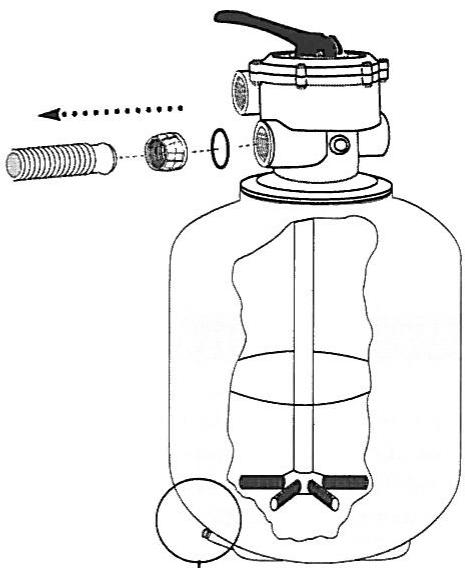 ZODIAC SP 100 - NETTOYAGE PAR LAVAGE DU SABLE - 10