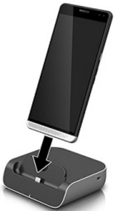HP ELITE X3 - Connexion à l'aide de la station d'accueil de bureau en option - 3