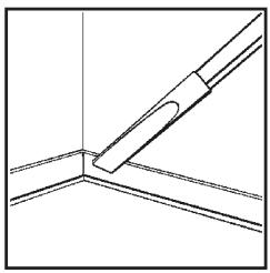 PROGRESS MAX2000TRI - Boquilla para juntas y tapizados en el aparato - 1