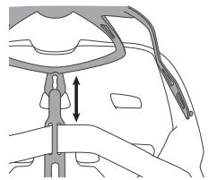 BONTRAGER BICYCLE HELMET - Pour positionner le micro-manager - 1