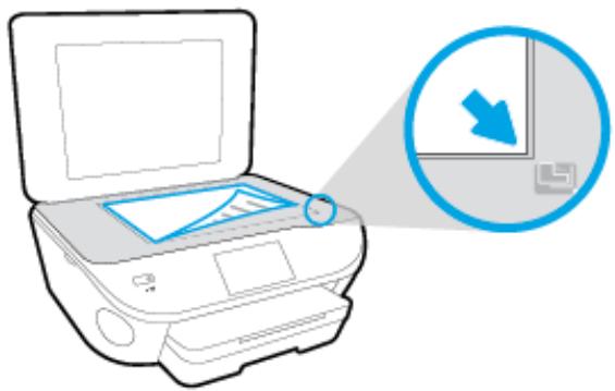 HP ENVY 5642 ALL-IN-ONE (B9S64A) - Chargement d'un original - 2