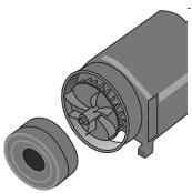 DEWALT DW735 - Ventilador de expulsion de virutas - 1