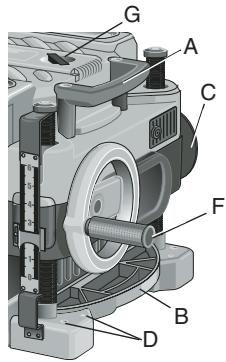 DEWALT DW735 - PUERTOS DE EXTRACCION DE POLVO - 2