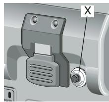 DEWALT DW735 - Bouton de réenclenchement du disjoncteur - 1