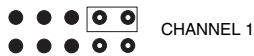 NICE FLOXIR - Selection of the relays on the channels - 5