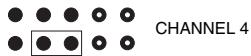NICE FLOXIR - Selection of the relays on the channels - 4