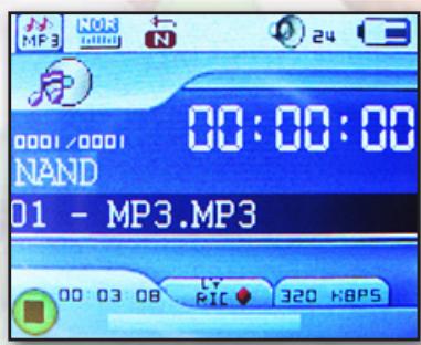 SWEEX MP601 - Réglages du mode musique/lecture - 5