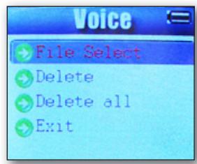 SWEEX MP609 - Réglages du mode audio/lecture - 1