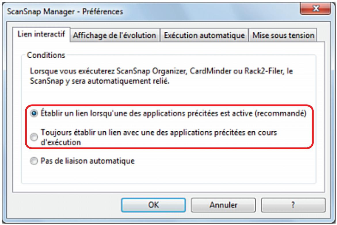 FUJITSU SCANSNAP SV600 - Changer le mode d'interaction automatique - 1