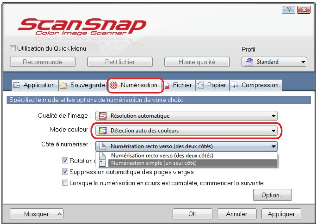 FUJITSU SCANSNAP SV600 - Numériser un seul côté d'un document (non applicable au s1100/sv600) - 1