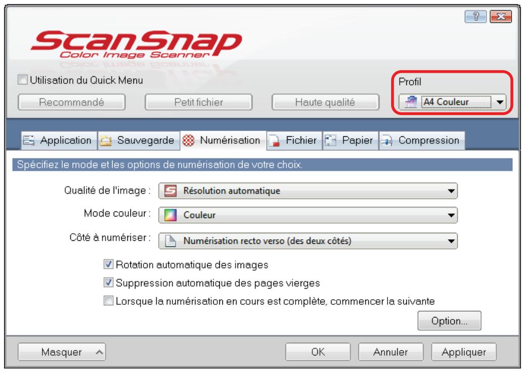 FUJITSU SCANSNAP SV600 - Saisissez le nom du nouveau profil et cliquez sur le bouton OK. - 2