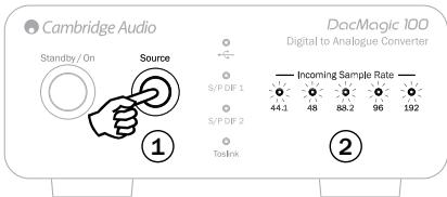 CAMBRIDGE AUDIO DACMAGIC 100 - Arrêt automatique (APD) - 1
