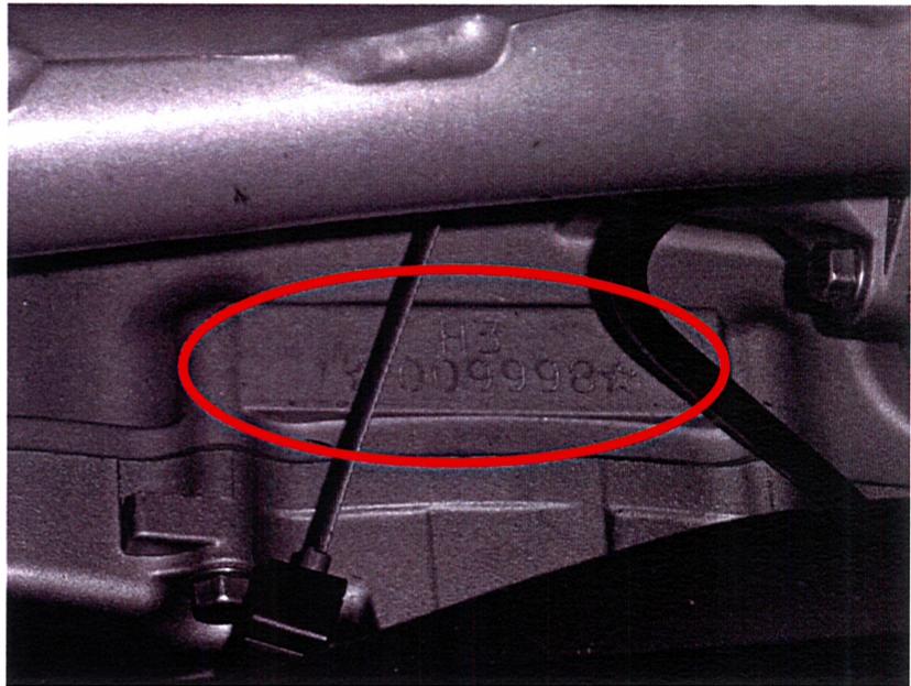 ADLY 300 XS - NUMERO VIN et IDENTIFICATION - 2