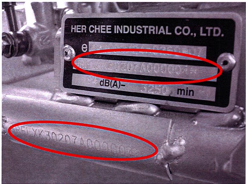 ADLY 300 XS - NUMERO VIN et IDENTIFICATION - 1