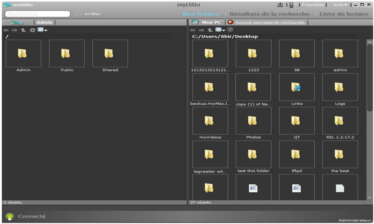 DANE-ELEC MY DITTO - Application myDitto – page principale - 1
