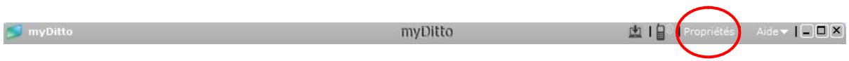 DANE-ELEC MY DITTO - Application myDitto - Paramètres - 1