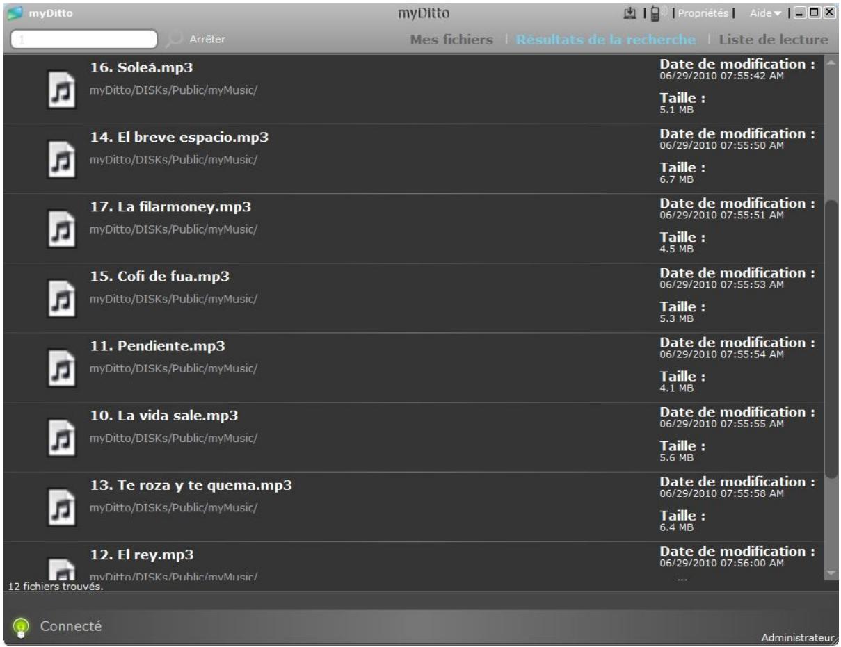 DANE-ELEC MY DITTO - Application myDitto - Recherche - 1
