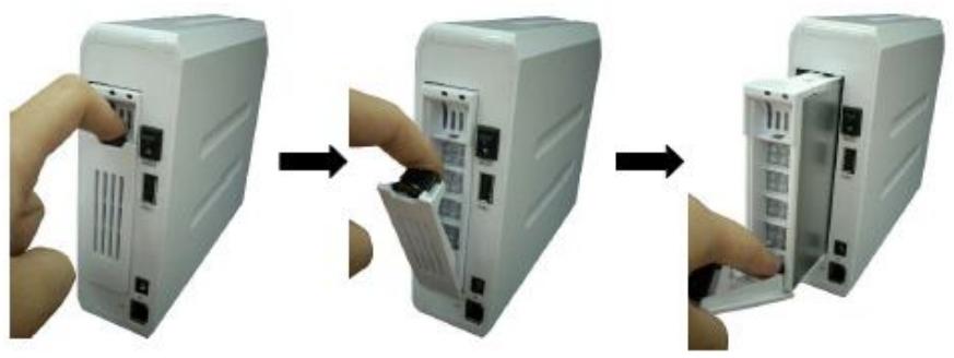 DANE-ELEC MY DITTO - Installation du lecteur de disque dur - 1